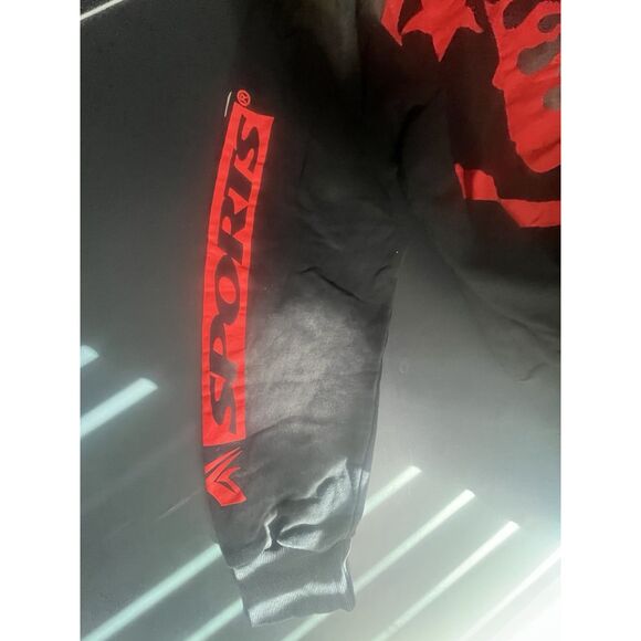 Hellstar Hoodie 🔥❤️‍🔥 — Size Medium — Flame Red Graphic — Brand New - Picture 4 of 5